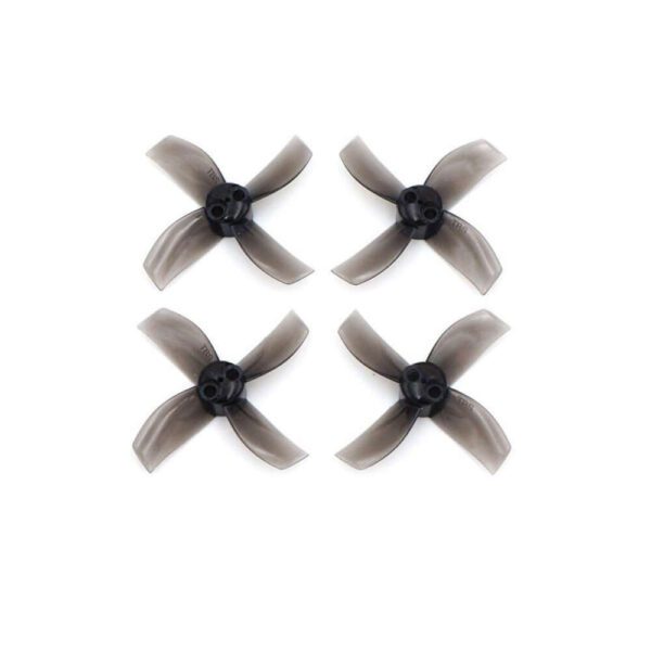 TBS MICRO BRUSHLESS PROPS 4BLADE 40MM (BLACK) (1MM HUB) BLOWOUT