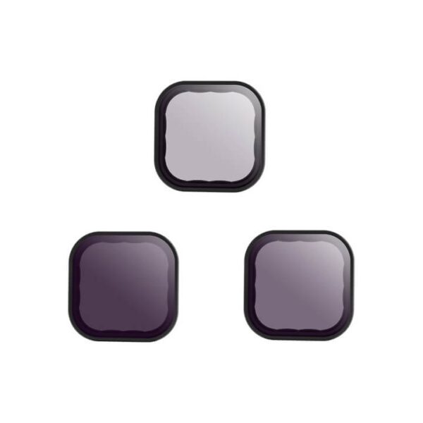 TELESIN 4-Pack Lens Filter CPL ND8 ND16 ND32 Compatible for GoPro Hero 12/1110/9 Black