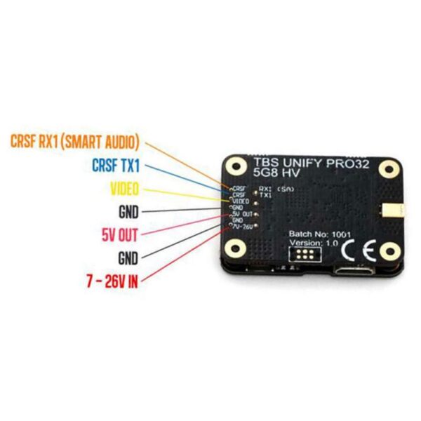 TBS UNIFY PRO32 HV (MMCX) VTX