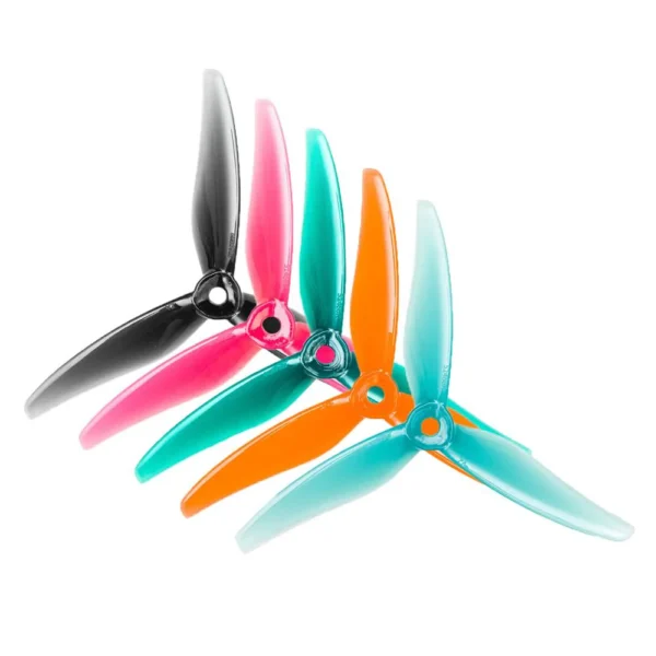 GEMFAN HURRICANE MCK EDITION V2 51466 DURABLE TRI-BLADE 5" PROP - 2CW+2CCW